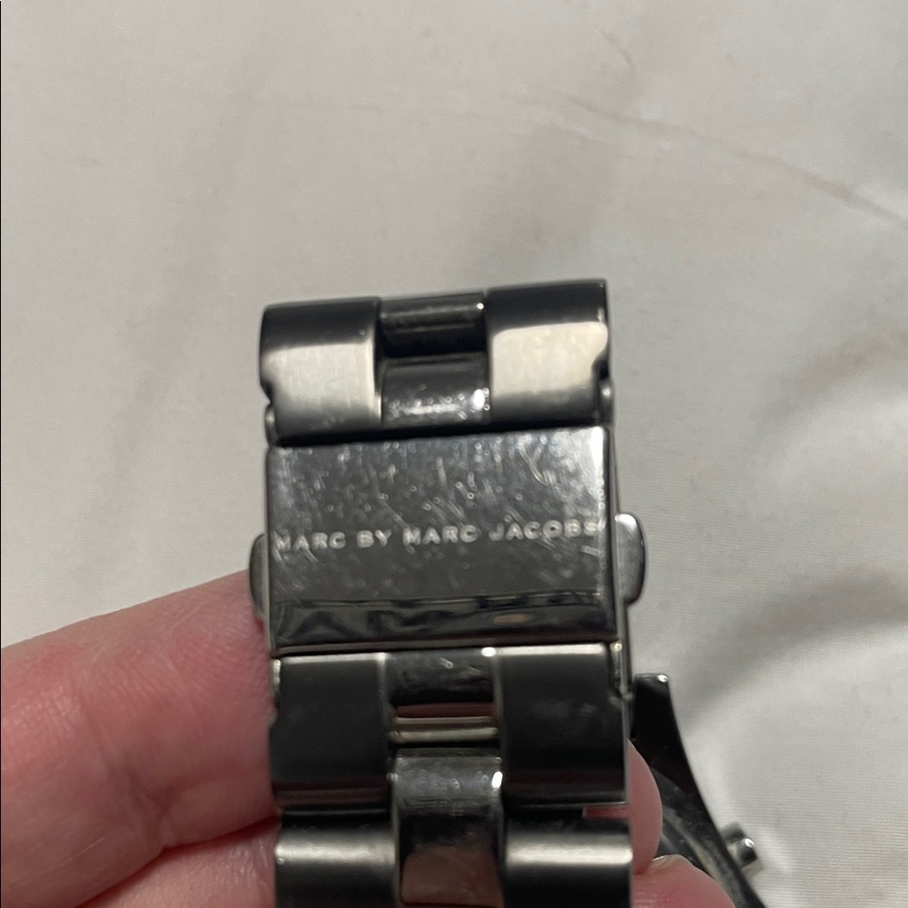 Marc by Marc Jacobs Silver Chronograph Watch - Picture 3 of 7